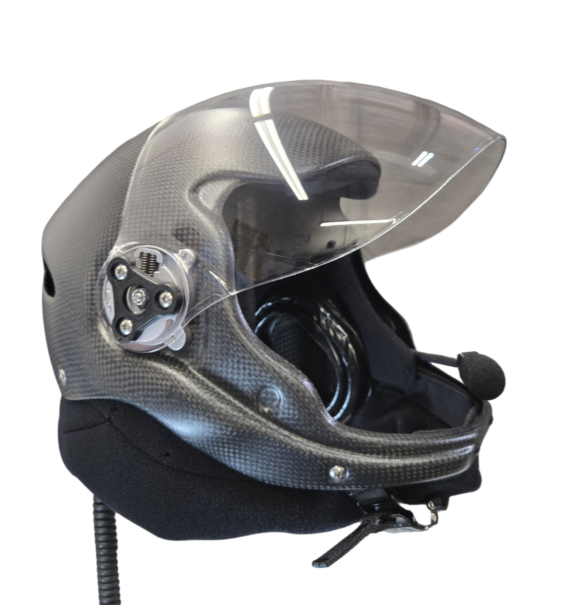 ADX Full Face Flight Helmet With Communications – Bonehead Composites ADX Full Face Flight Helmet With Communications – Bonehead Composites