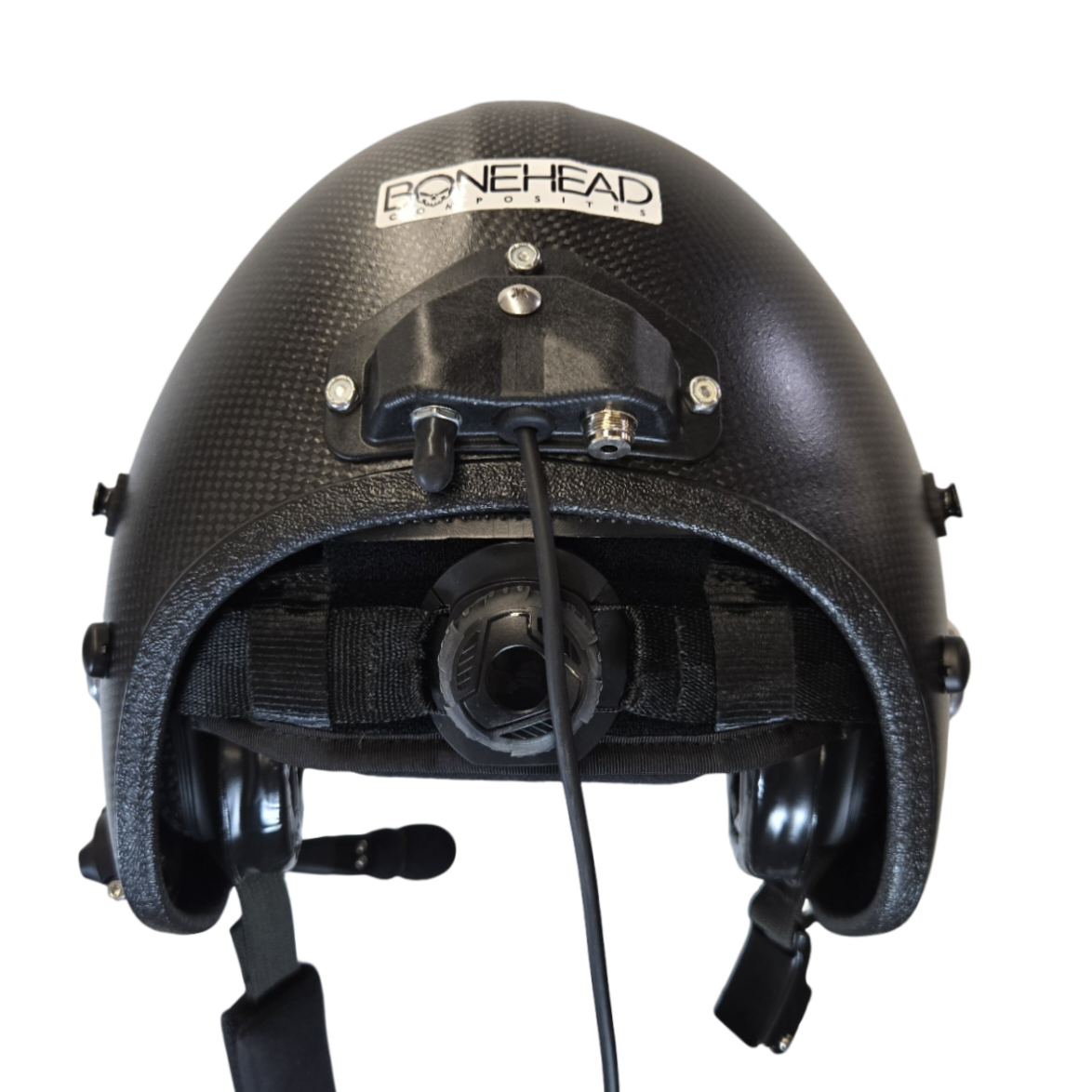 Pilot-X Aviation Flight Helmet With Comms – Bonehead Composites