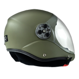 Aero Full Face Skydiving Helmet - MATTE OLIVE