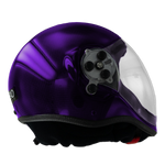 Dynamic Full Face Skydiving Helmet in Purple