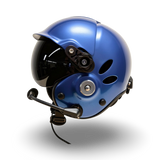 Aries Flight Helmet With Comms & Visor