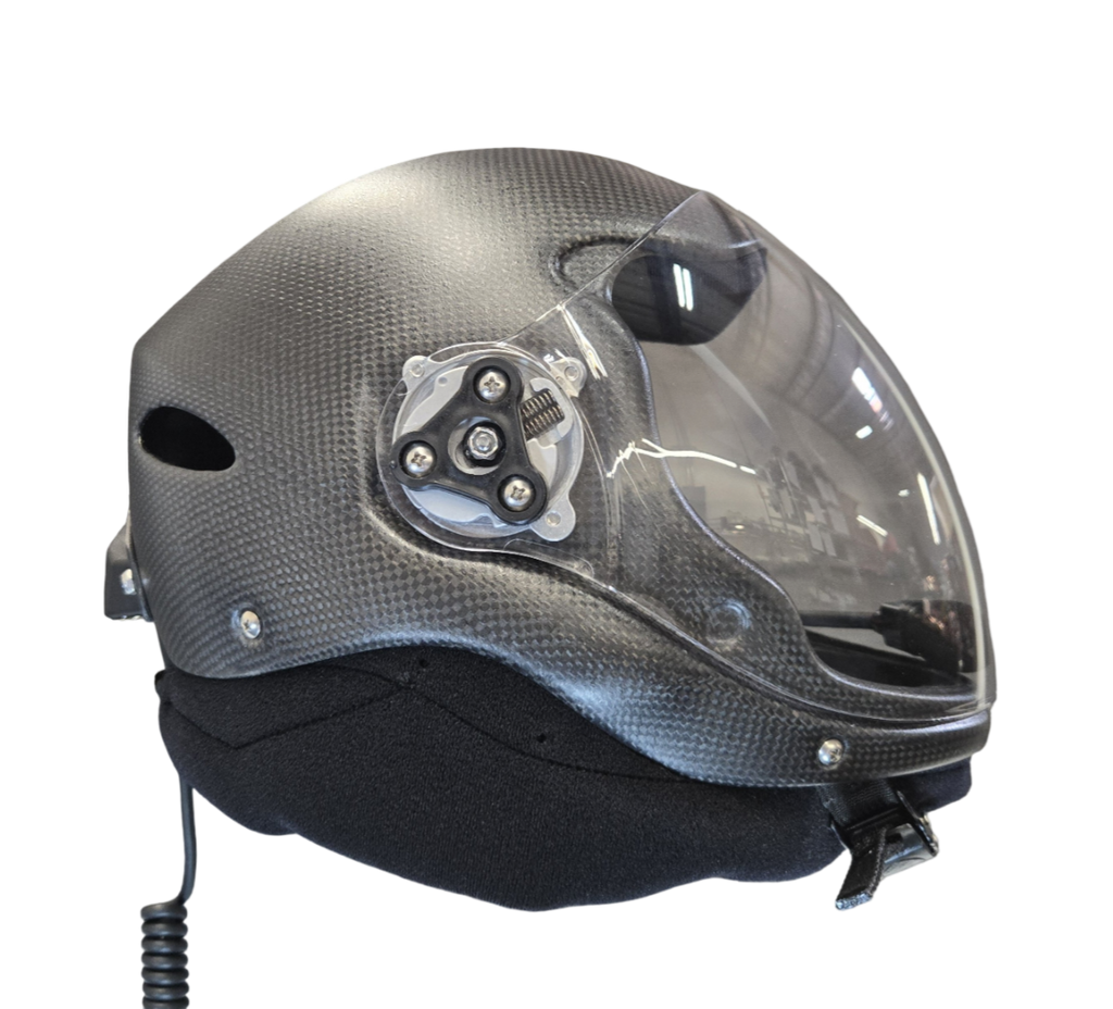aviation helmet type bike helmet ADX Full Face Flight Helmet With Communications – Bonehead Composites