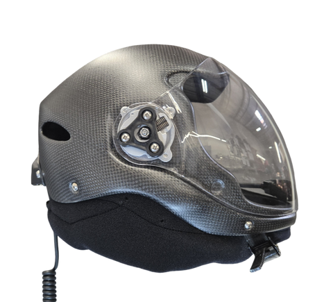 airhead bike helmet ADX Full Face Flight Helmet With Communications – Bonehead Composites
