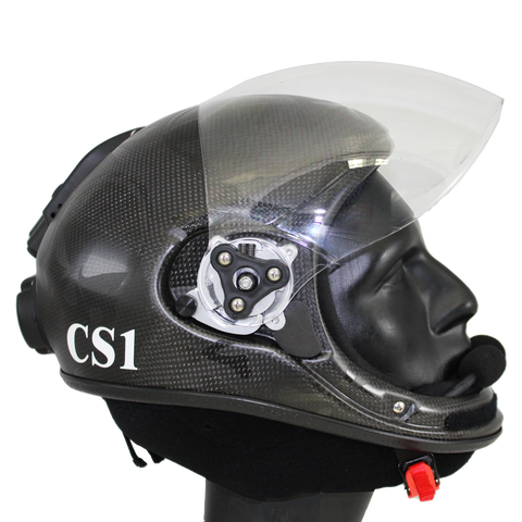 CS1 Communications Full Face Helmet - SIDE