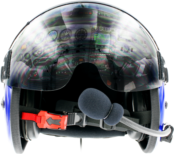 PilotX Flight Helmet With Communications1