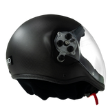Dynamic Full Face Skydiving Helmet in Matte Carbon