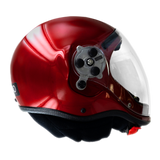 Dynamic Full Face Skydiving Helmet in Red