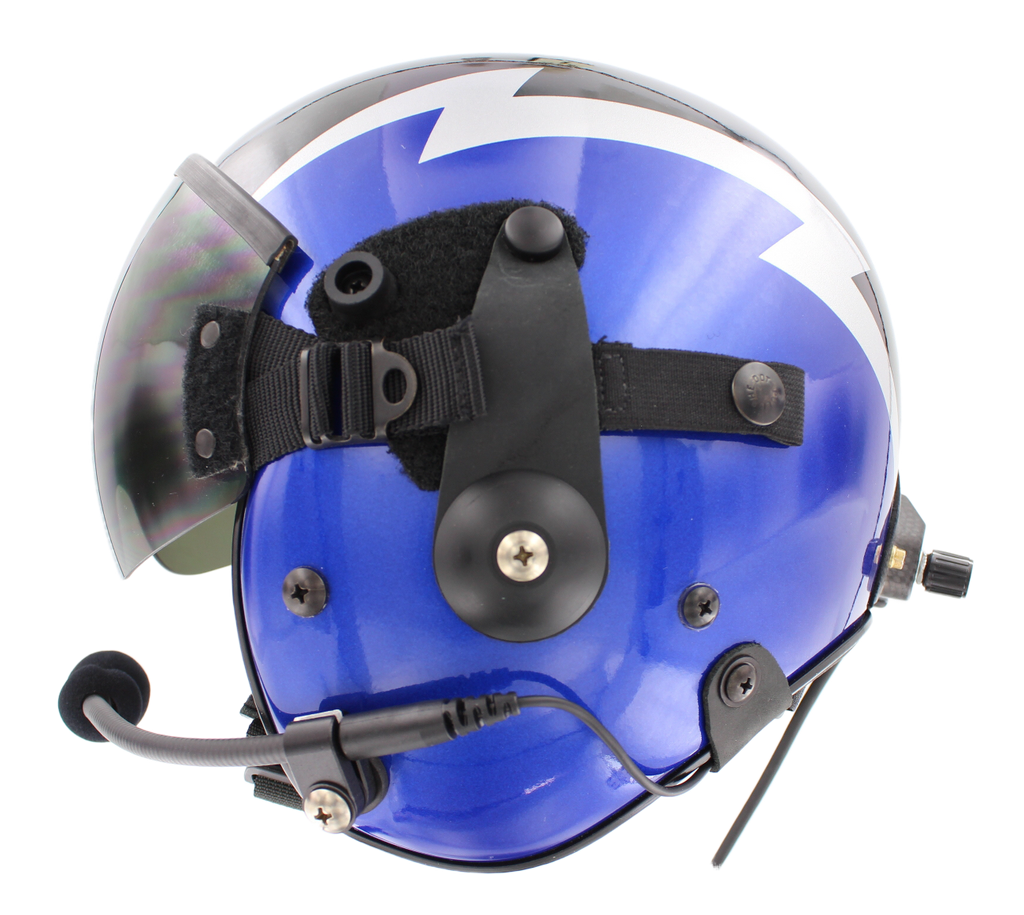 bell 206 pilot helmet Pilot-X Aviation Flight Helmet With Comms – Bonehead Composites