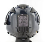 NOVA Flight Helmet with Electronic Visor - Back