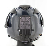 NOVA Flight Helmet with Electronic Visor - Back