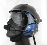 NOVA Flight Helmet with Electronic Visor - Side