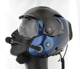 NOVA Flight Helmet with Electronic Visor - Side
